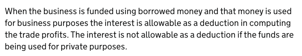 business loan tax deductible